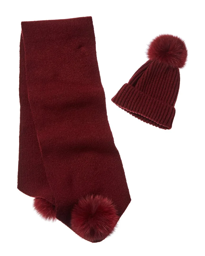 Wool-Blend Scarf & Hat Set by La Fiorentina