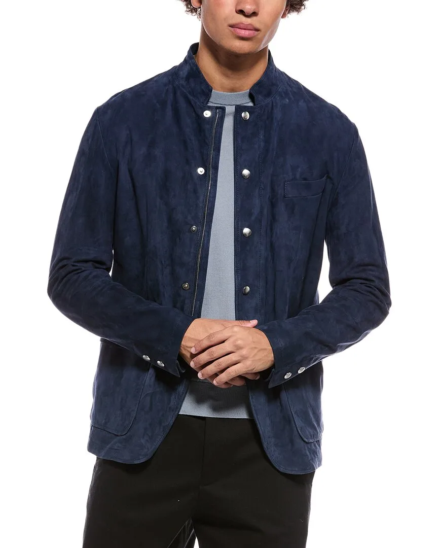 Suede Shirt Jacket