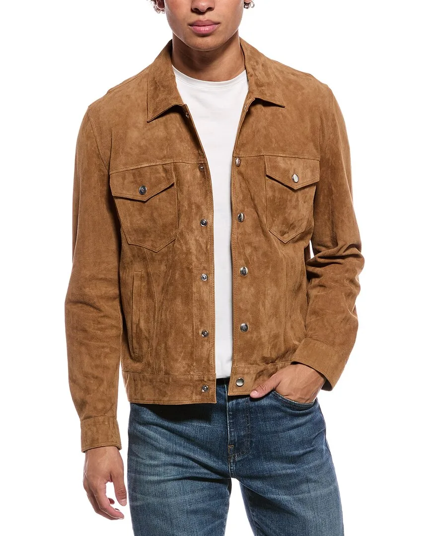 Suede Shirt Jacket