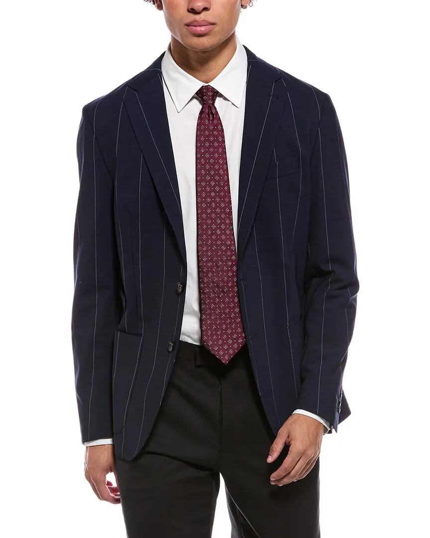 Single Breasted Wool-Blend Jacket