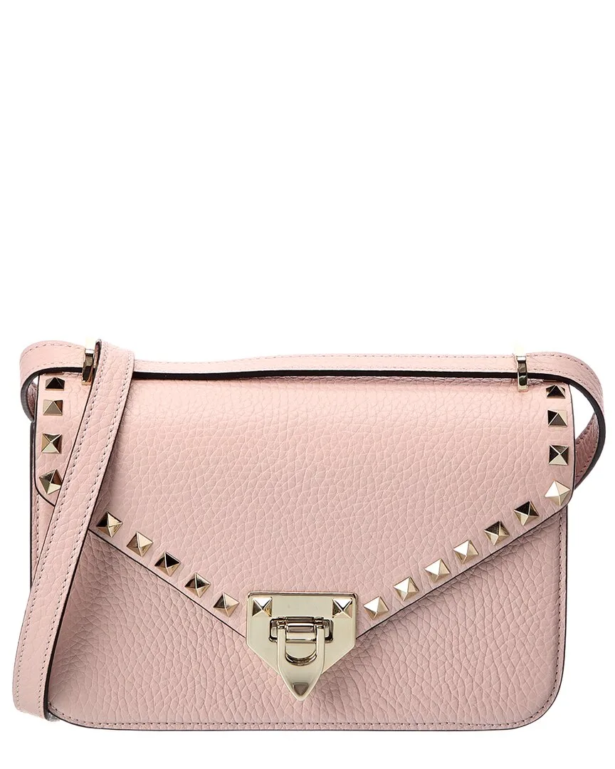 Grainy Leather Shoulder Bag by Valentino
