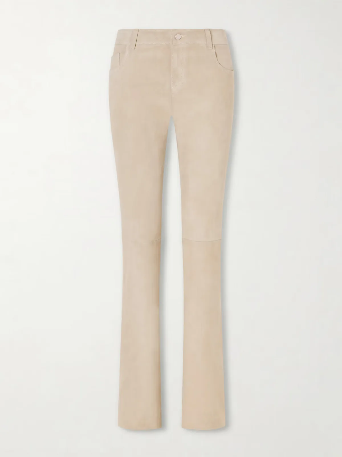 - Pawlonia Suede Flared Pants -