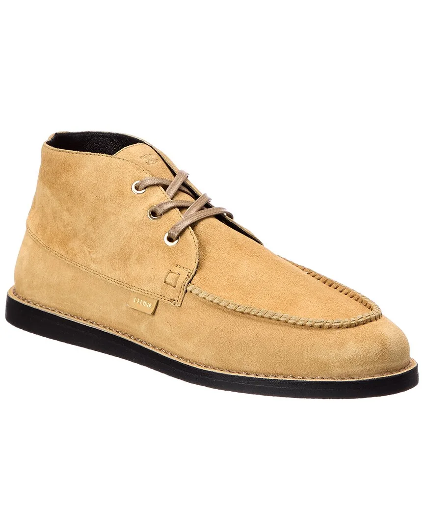 Sirocco Suede Chukka Boot by Celine