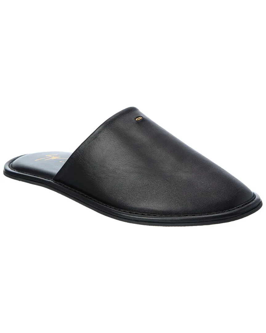 Elenoir Leather Mule by Giuseppe Zanotti