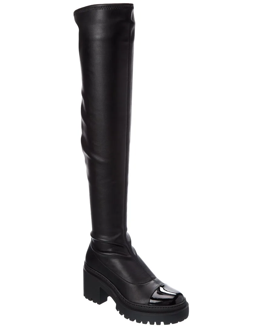 Martini 50 Leather Knee-High Boot by Giuseppe Zanotti