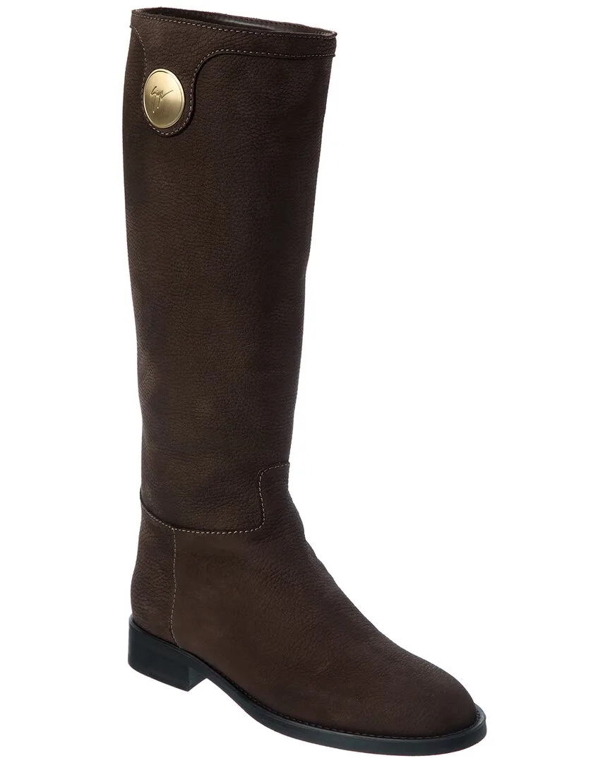 Lidia 20 Leather Knee-High Boot by Giuseppe Zanotti