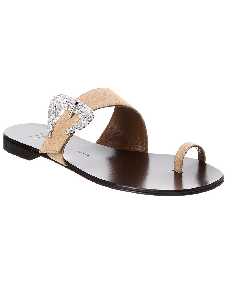Ganass Canvas Sandal by Giuseppe Zanotti