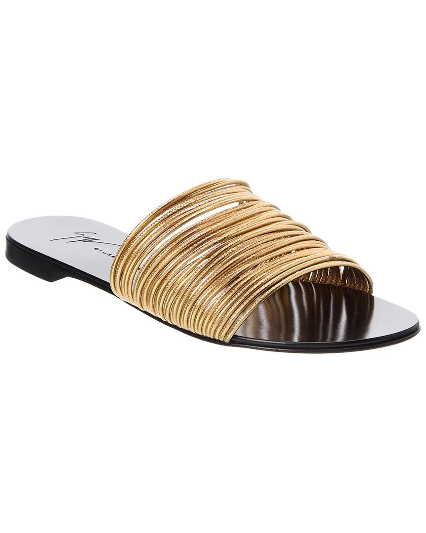 Clio Leather Sandal by Giuseppe Zanotti