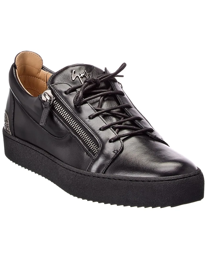 May London Leather Sneaker by Giuseppe Zanotti