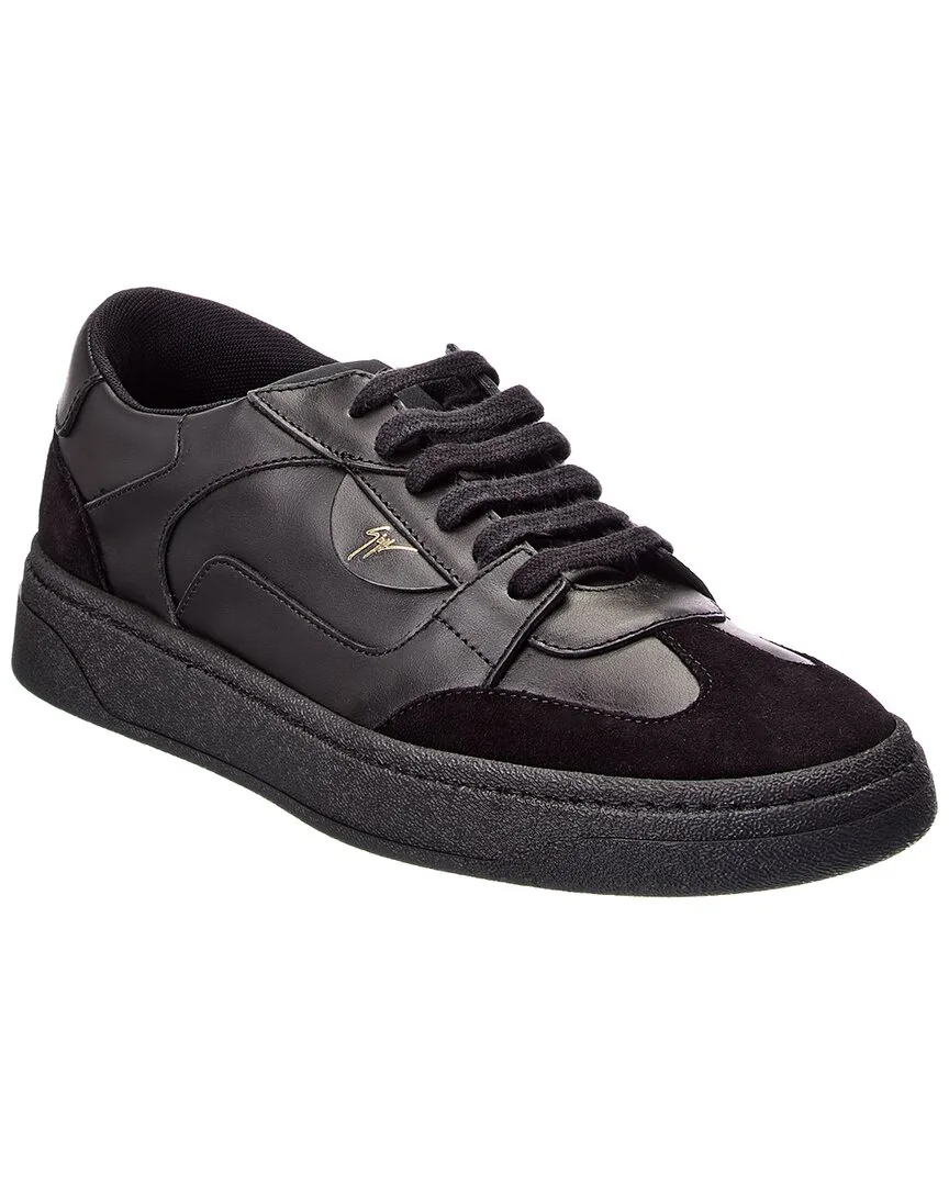 Gz/94 Suede & Leather Sneaker by Giuseppe Zanotti