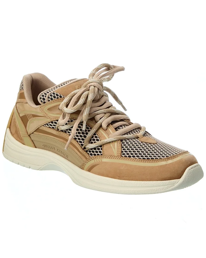 Gz/Trail Leather & Mesh Sneaker by Giuseppe Zanotti