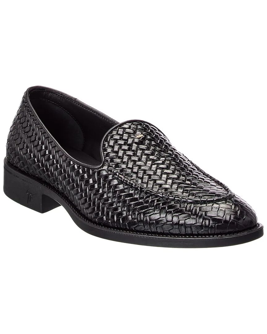 Sorrento 15 Woven Leather Loafer