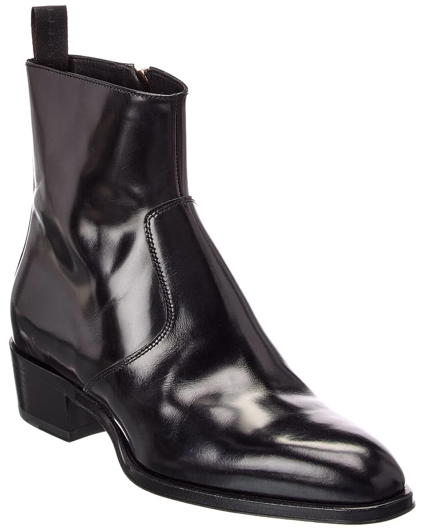 Chicago 40 Leather Boot by Giuseppe Zanotti