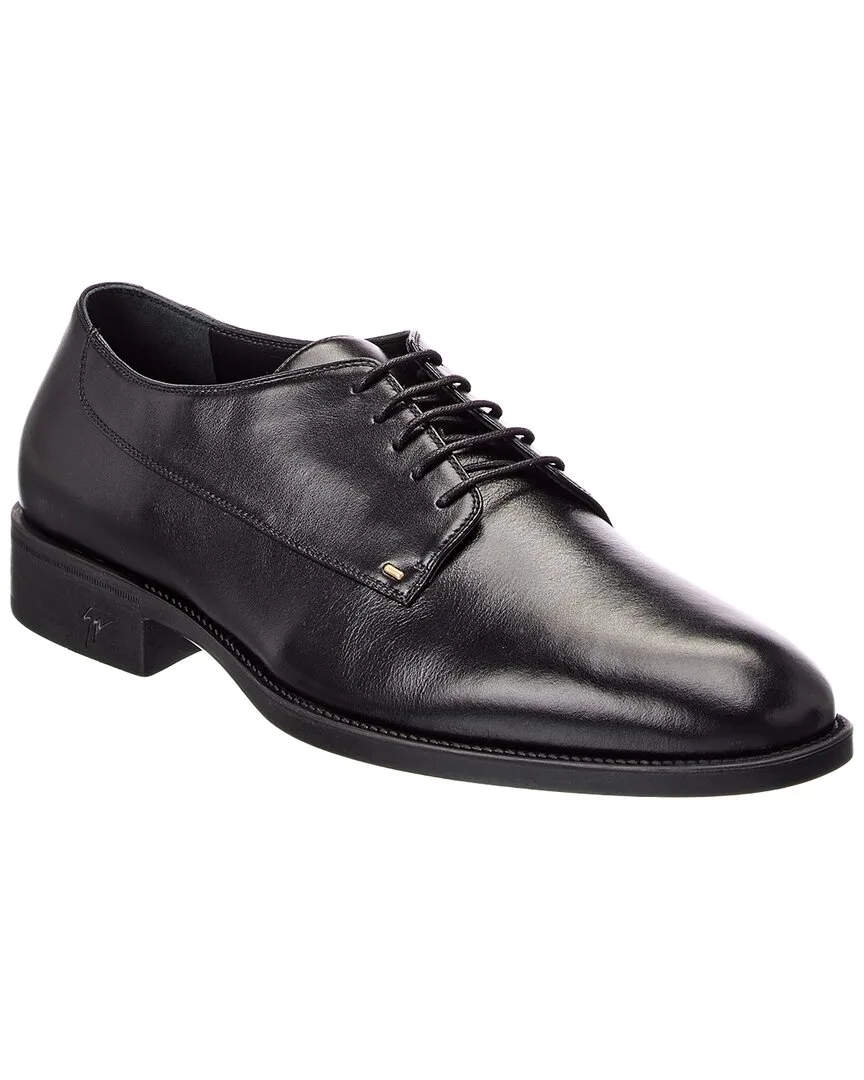 Sorrento 15 Leather Derby by Giuseppe Zanotti