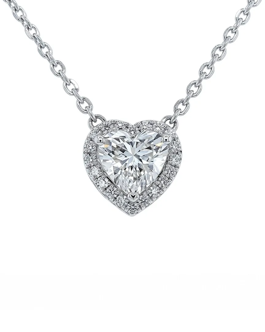 14K 1.23 ct. tw. Lab-Grown Diamond Pendant Necklace