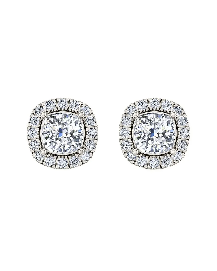 14K 1.57 ct. tw. Lab-Grown Diamond Stud Earrings by Elan Jewels