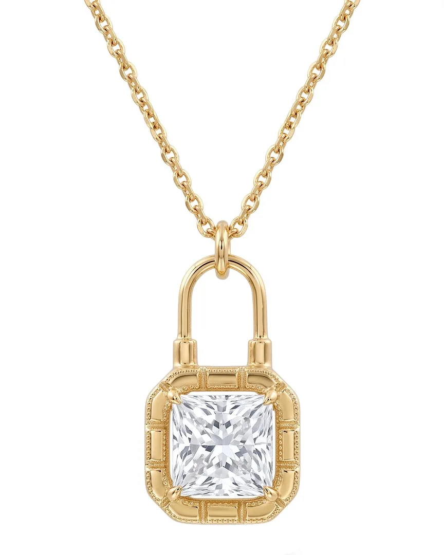 14K 2.49 ct. tw. Lab-Grown Diamond Solitaire Pendant by Elan Jewels