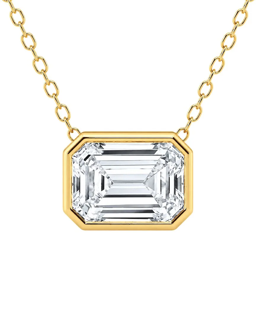 14K 1.51 ct. tw. Lab-Grown Diamond Solitaire Pendant