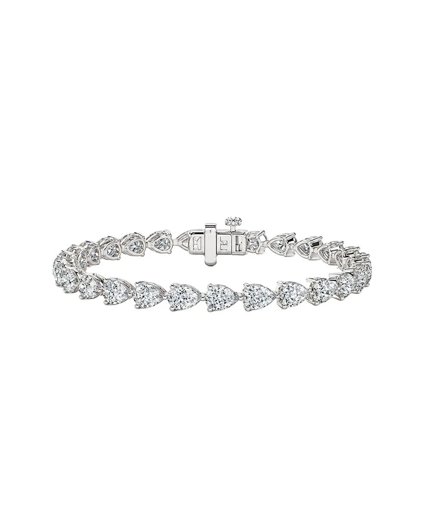 14K 5.27 ct. tw. Lab-Grown Diamond Tennis Bracelet by Elan Jewels