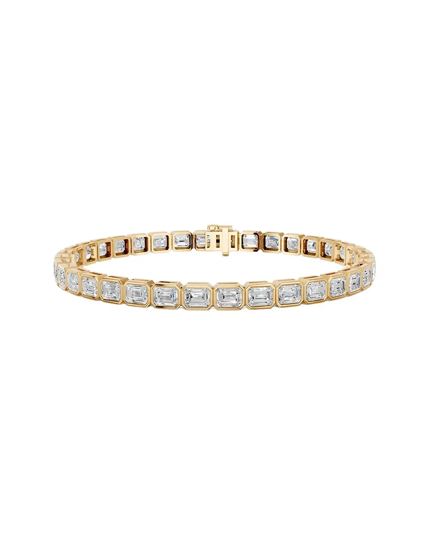 14K 9.42 ct. tw. Lab-Grown Diamond Tennis Bracelet