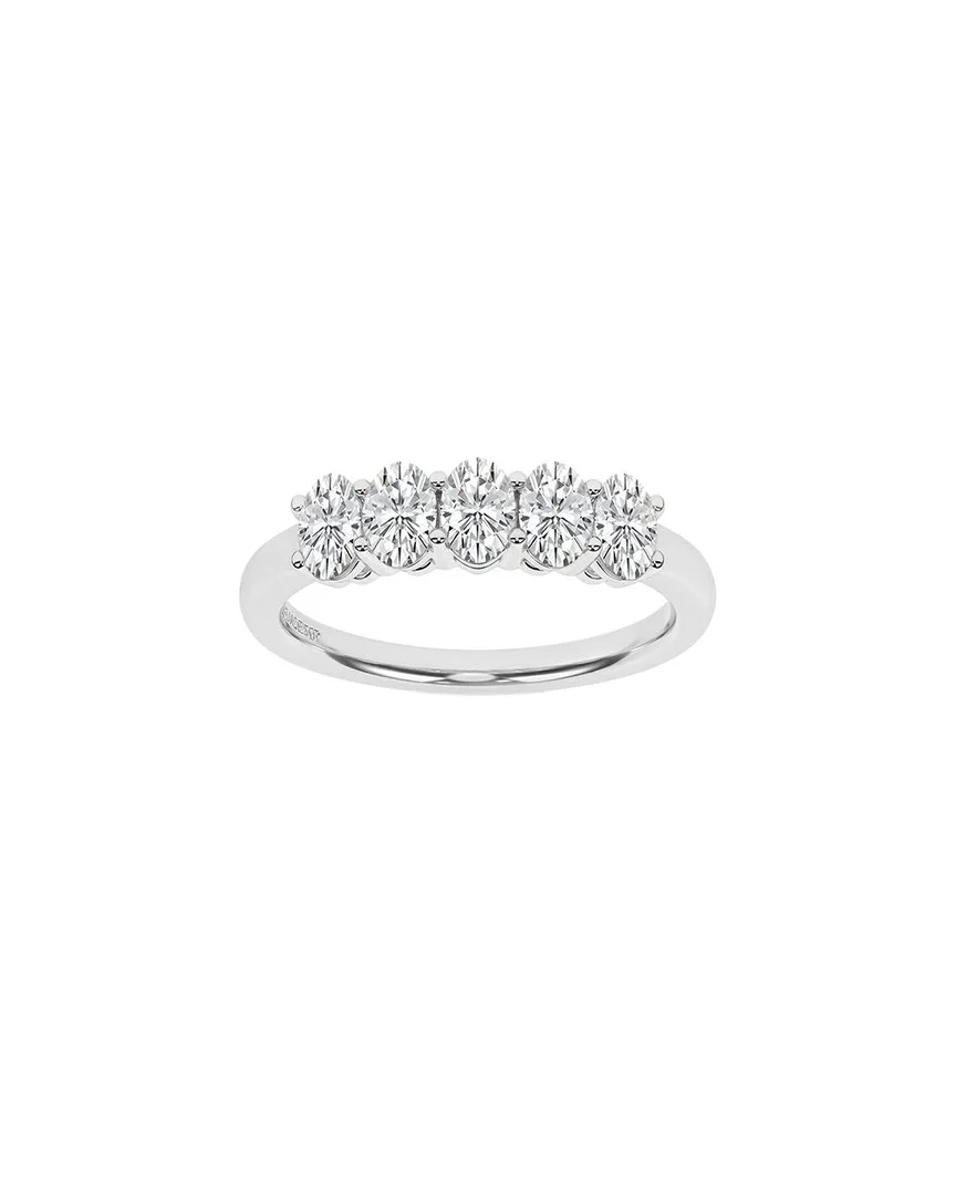 14K 1.06 ct. tw. Lab-Grown Diamond Halfway Band Ring