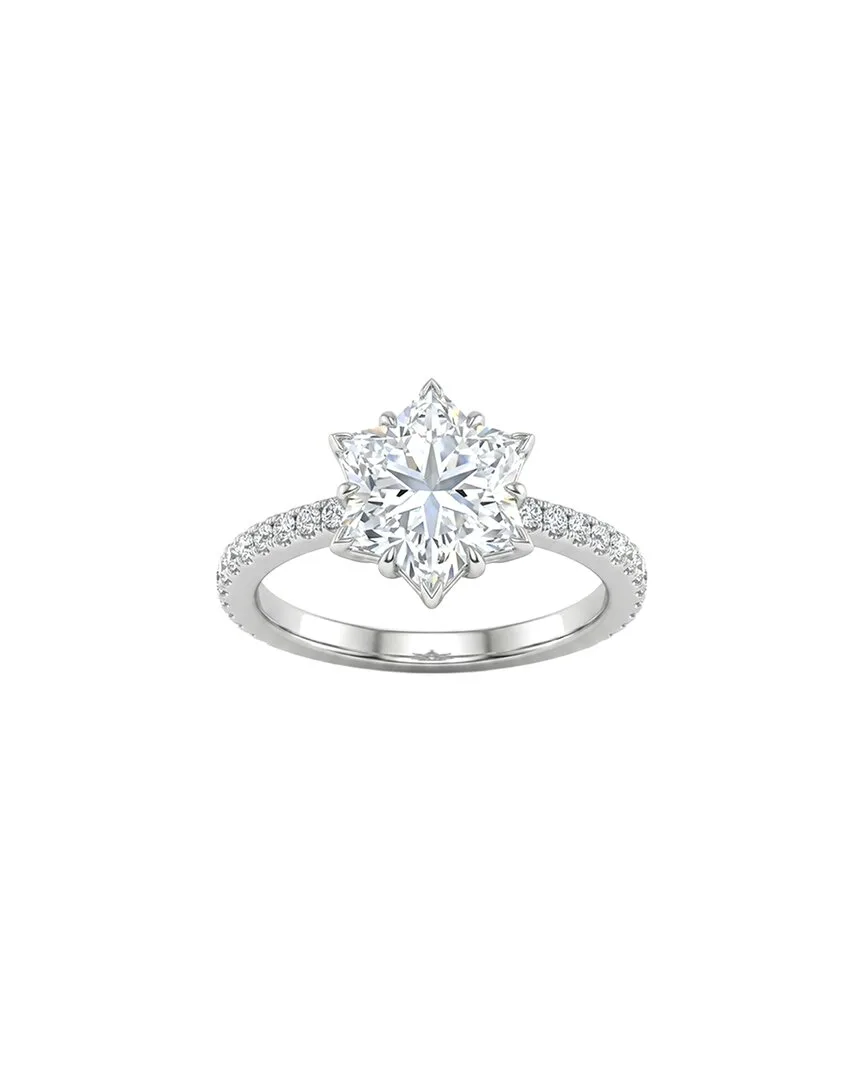 14K 5.34 ct. tw. Lab-Grown Diamond Engagement Ring by Elan Jewels