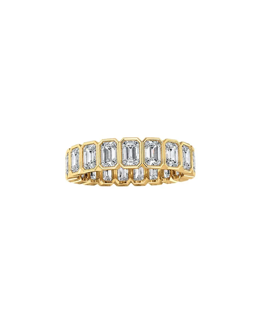 14K 6.94 ct. tw. Lab-Grown Diamond Bezel Ring