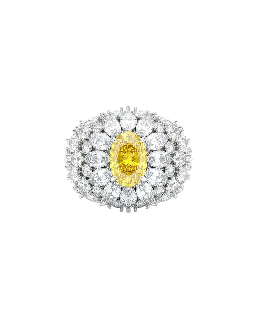 14K 11.07 ct. tw. Lab-Grown Diamond Ring by Elan Jewels