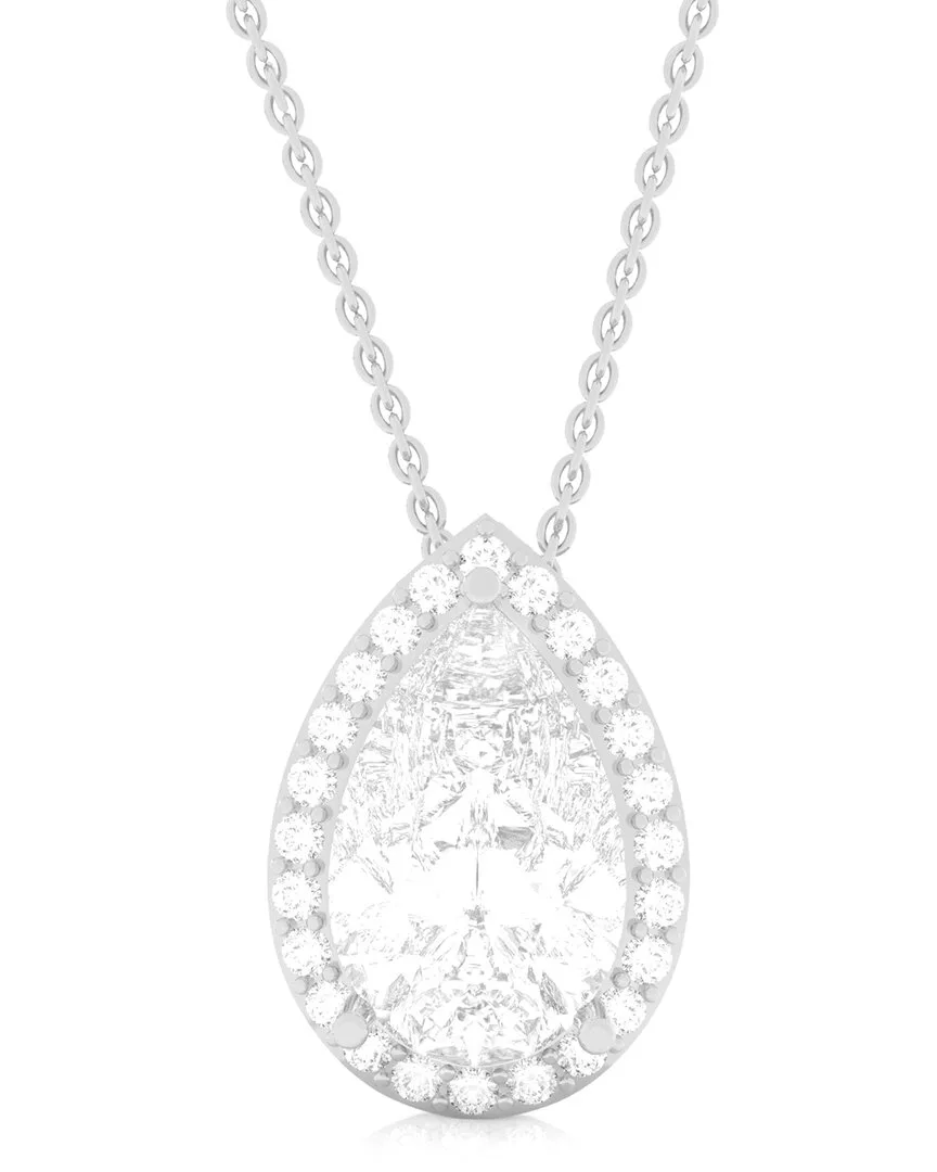 14K 2.00 ct. tw. Lab-Grown Diamond Pendant Necklace by Amairah