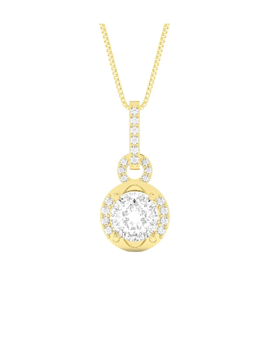 14K 3.00 ct. tw. Lab-Grown Diamond Pendant Necklace by Amairah