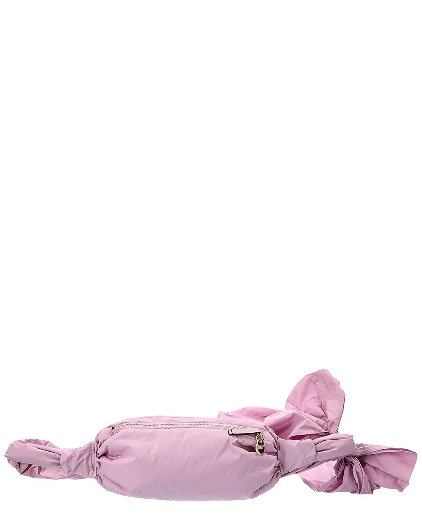 Logo Leather Belt Bag by Valentino
