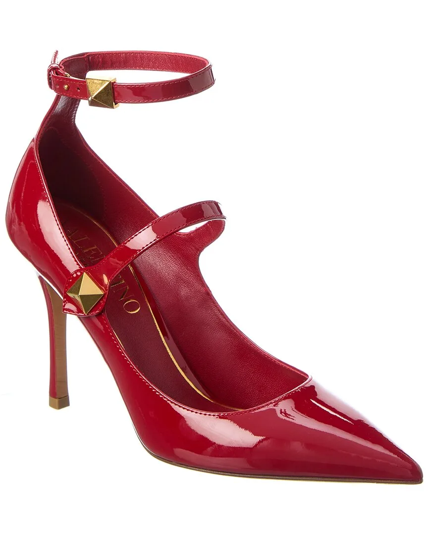 Roman Stud 100 Patent Pump
