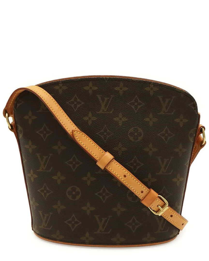 Brown Monogram Canvas Drouot (authentic Pre-Loved) by Louis Vuitton