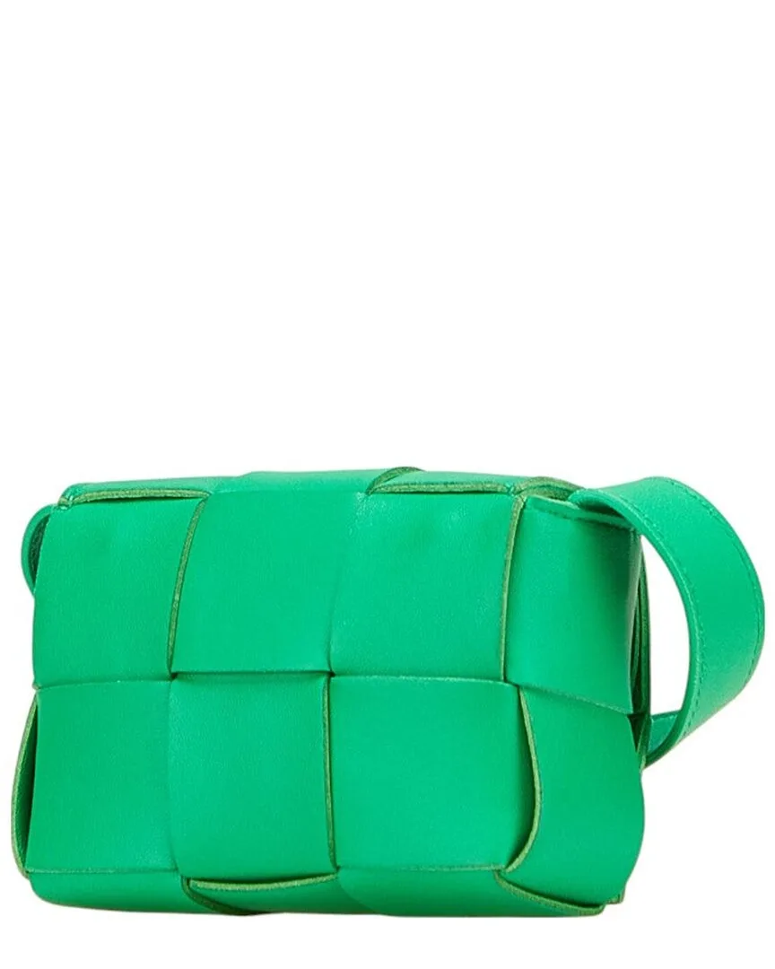 Green Others Candy Cassette Shoulder Bag (authentic Pre-Loved) by Bottega Veneta