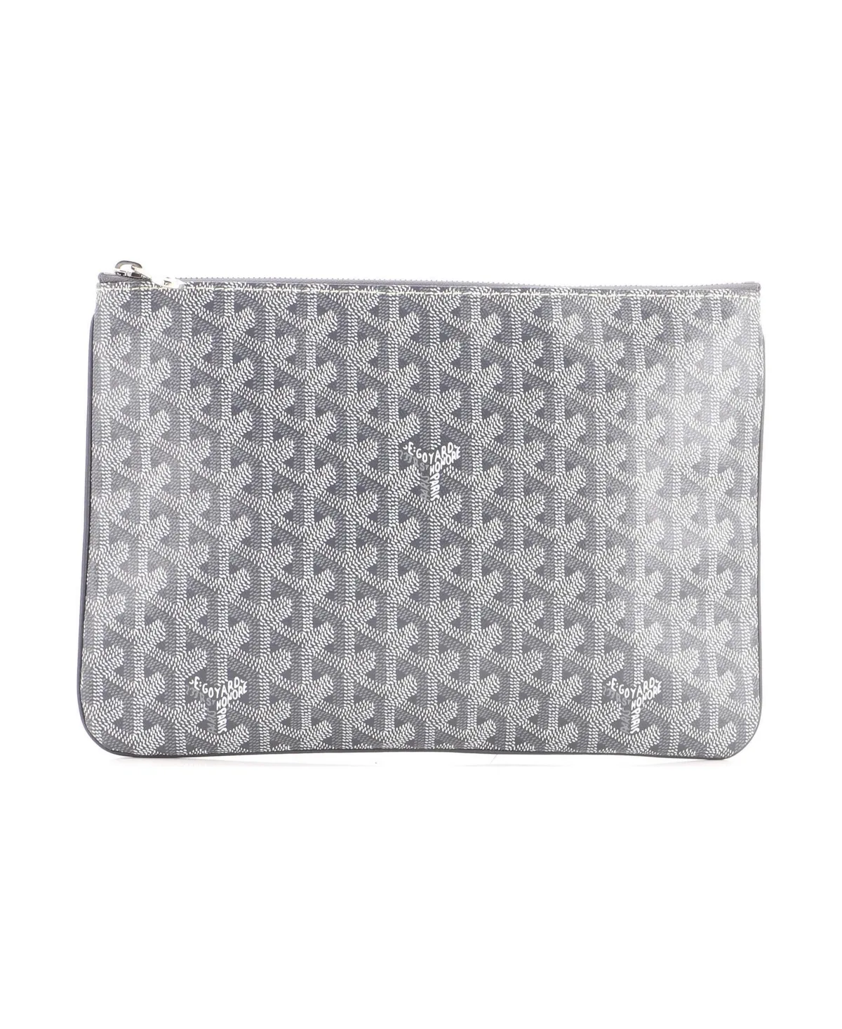 Pre-Owned Goyard mm Senat Coated Canvas Zipper Pouch