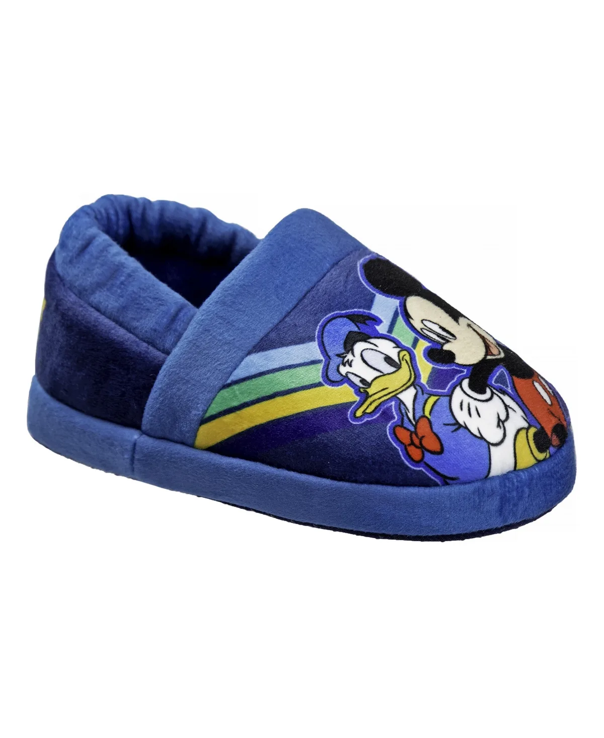 Disney Mickey Mouse Slippers SlipOn Cozy Warm Soft Plush Indoor Wear by Disney