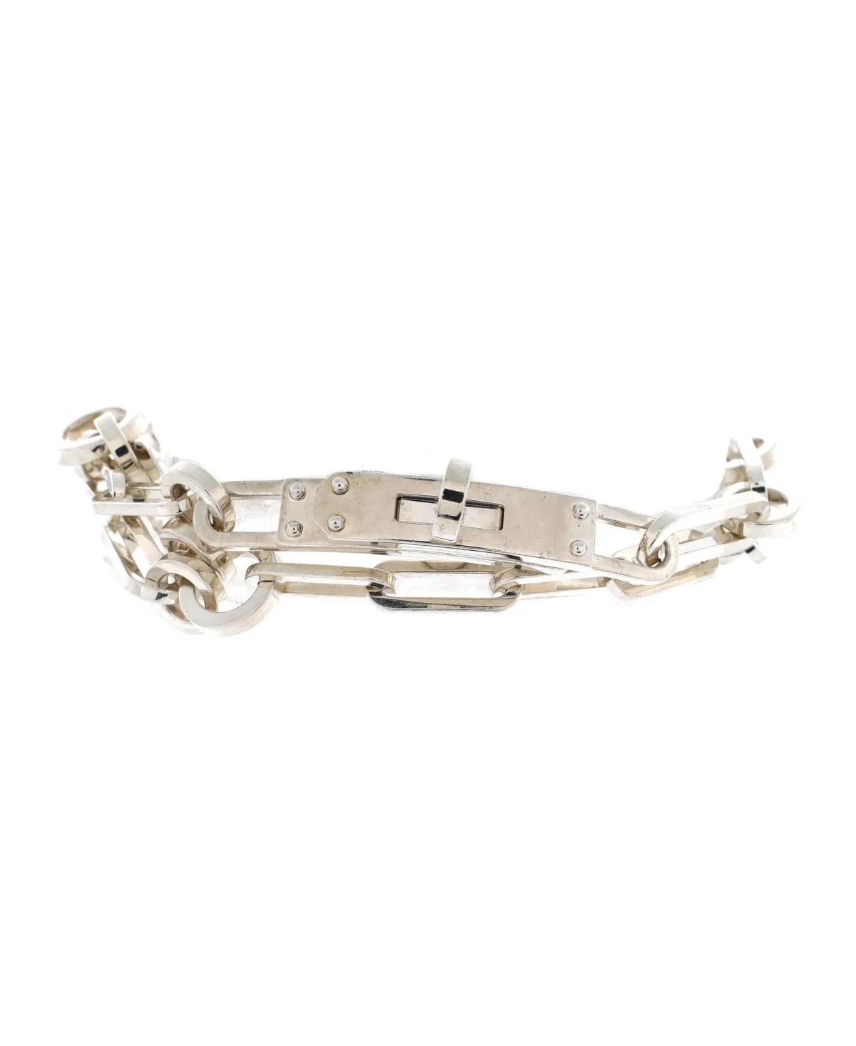 Pre-Owned Hermes Kelly Double Chaine Bracelet by Hermes