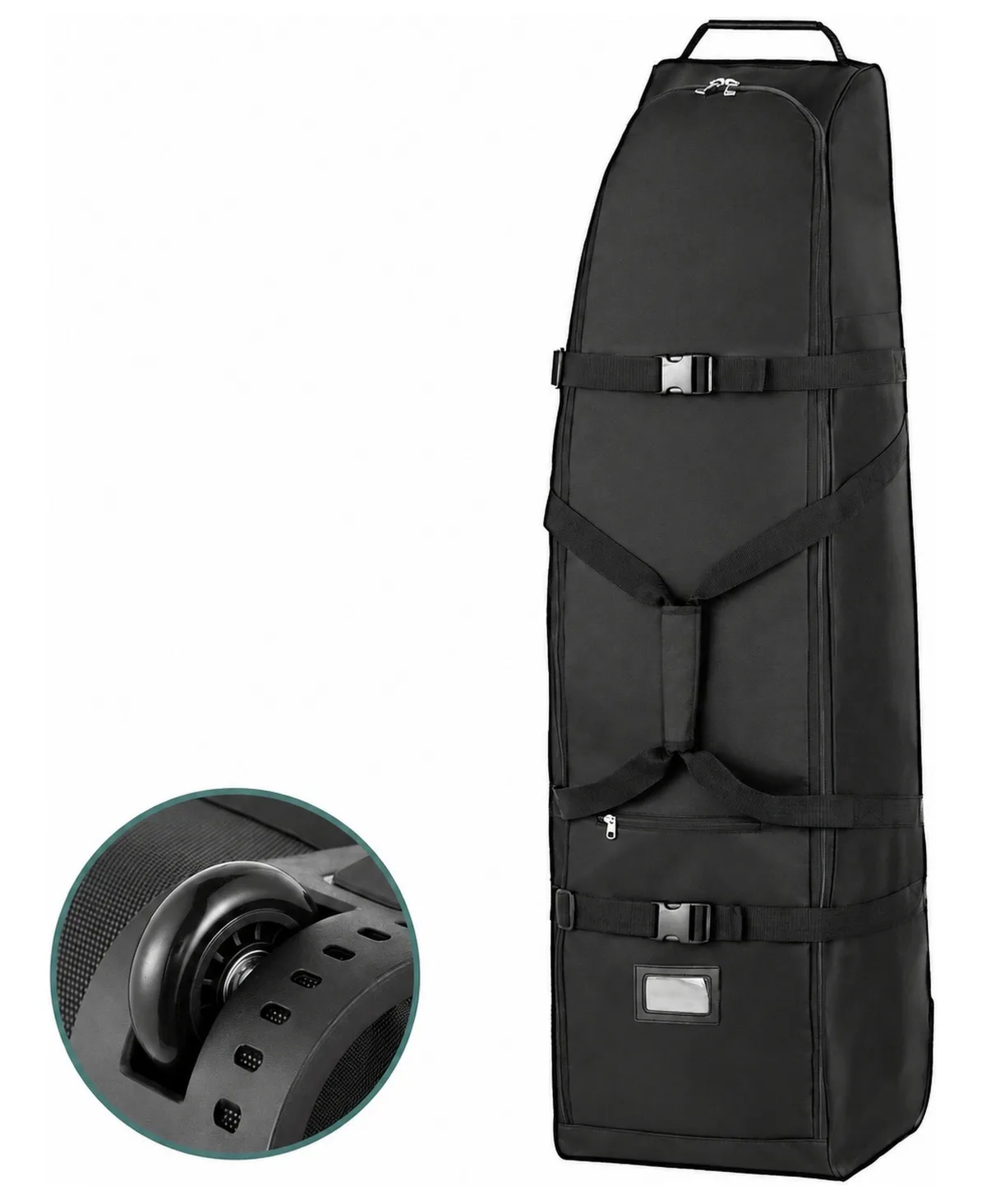 Sportneer Soft Sided Golf Travel Bag with Wheels 600D Oxford Fabric Heavy Duty Protection by Sportneer