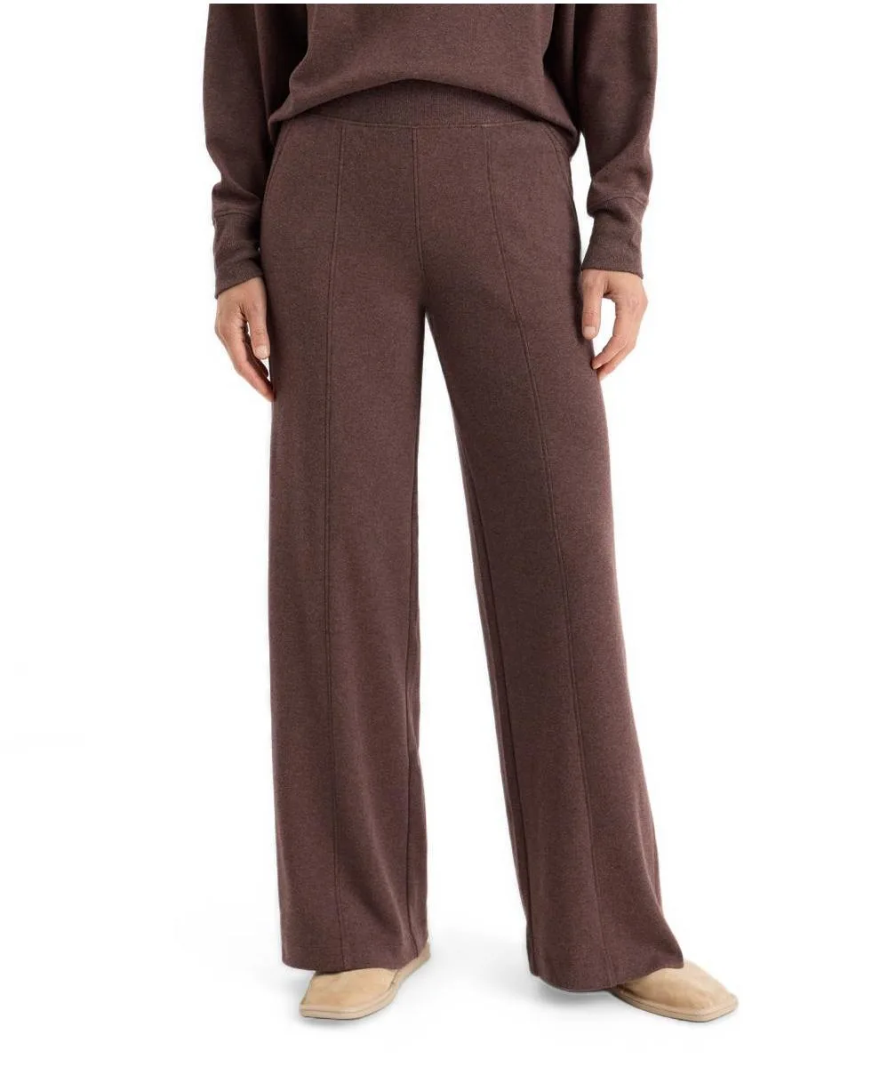 Organic Cotton Roam Pintuck Wide Leg Pant