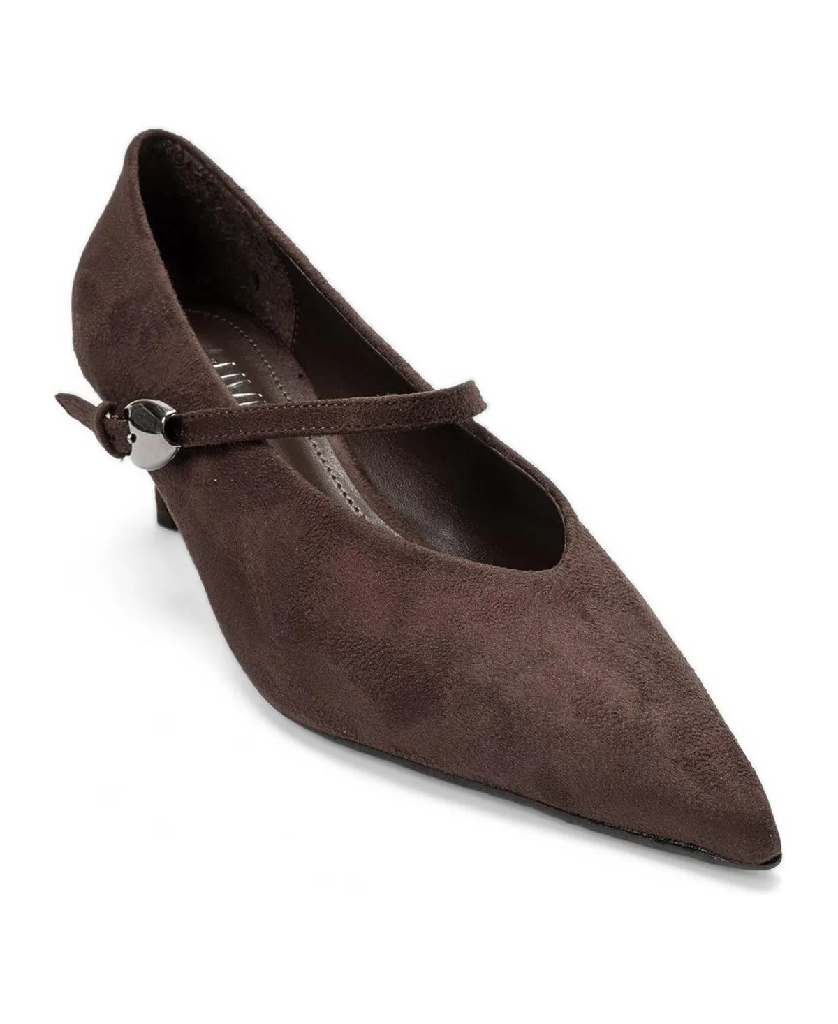 Cres Kitten Heel Pump - Suede by Prologue Shoes
