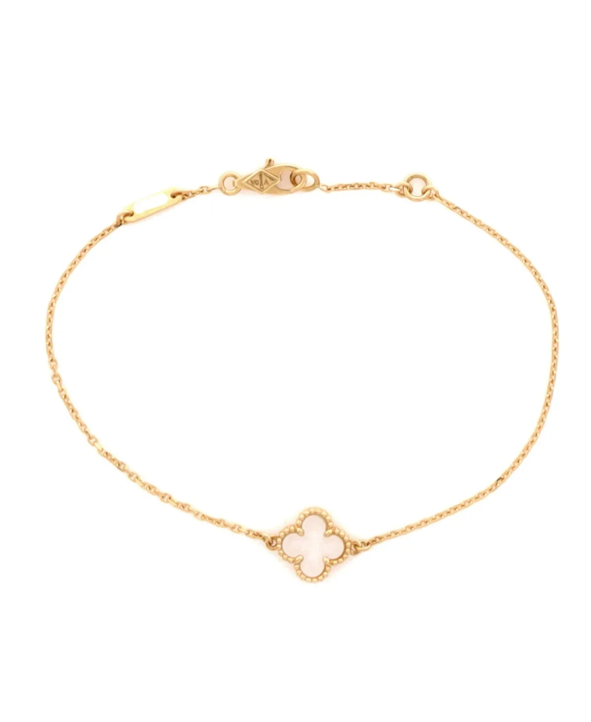 Pre-Owned Van Cleef & Arpels Sweet Alhambra Bracelet - 18k Yellow Gold by Pre Owned Van Cleef & Arpels