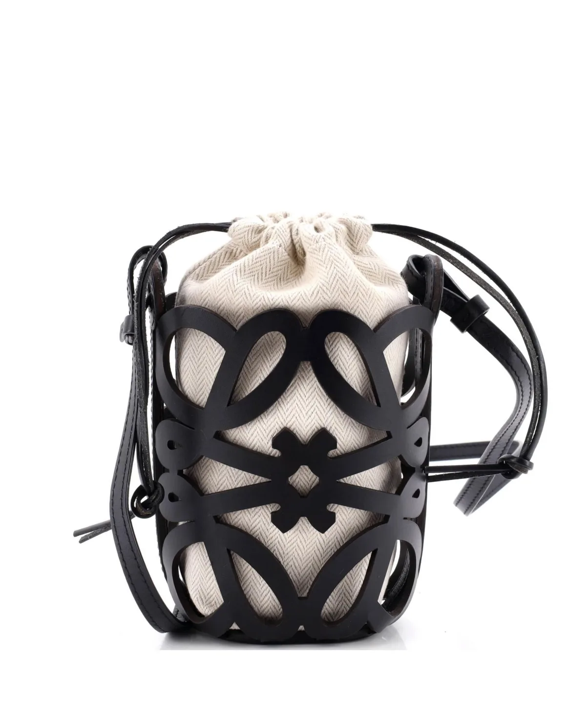 Pre-Owned Loewe Mini Anagram Drawstring Crossbody Bag by LOEWE