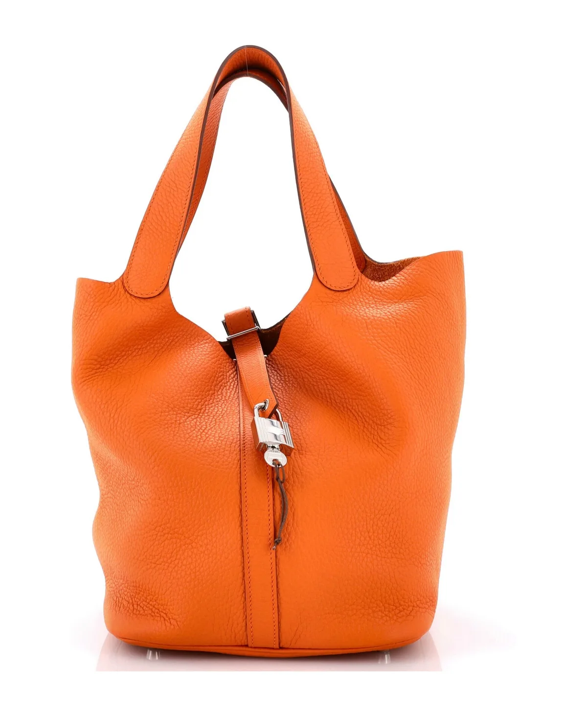 Pre-Owned Gm Picotin Lock Bag Clemence
