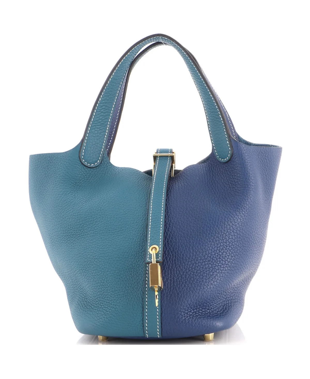 Pre-Owned Pm Casaque Picotin Lock Bag Clemence