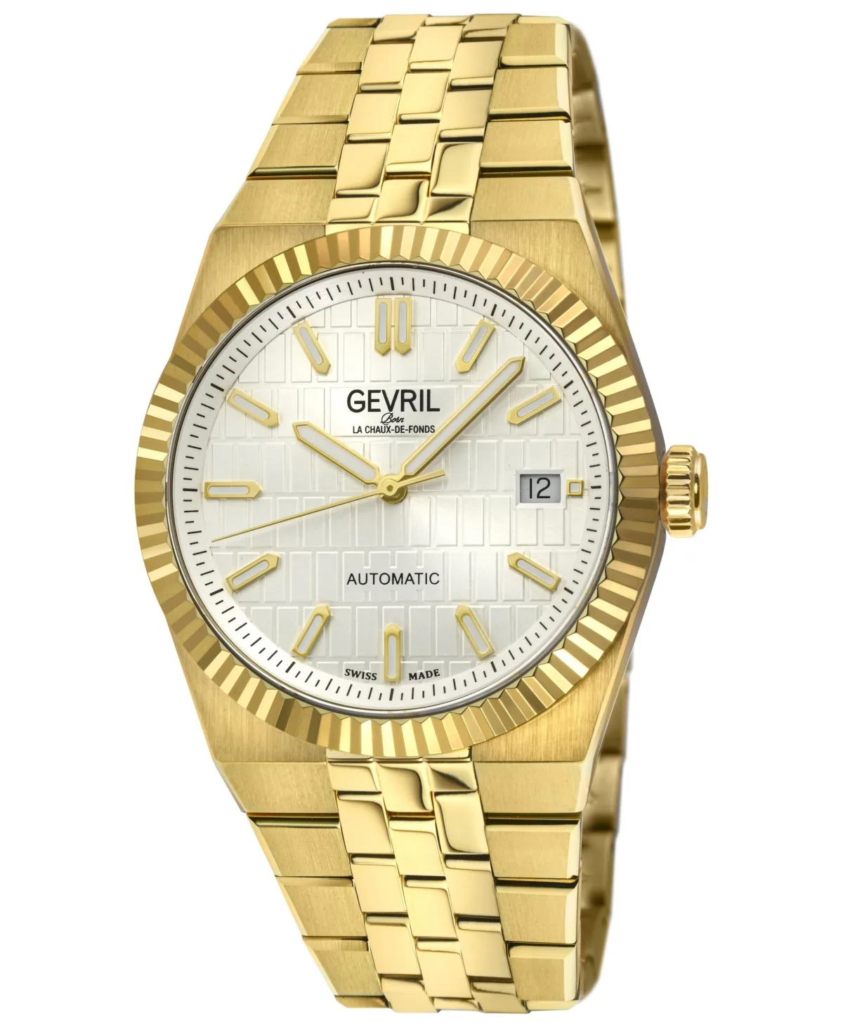 Pier 17 Swiss Automatic Stainless Steel Bracelet Watch, 40mm by Gevril