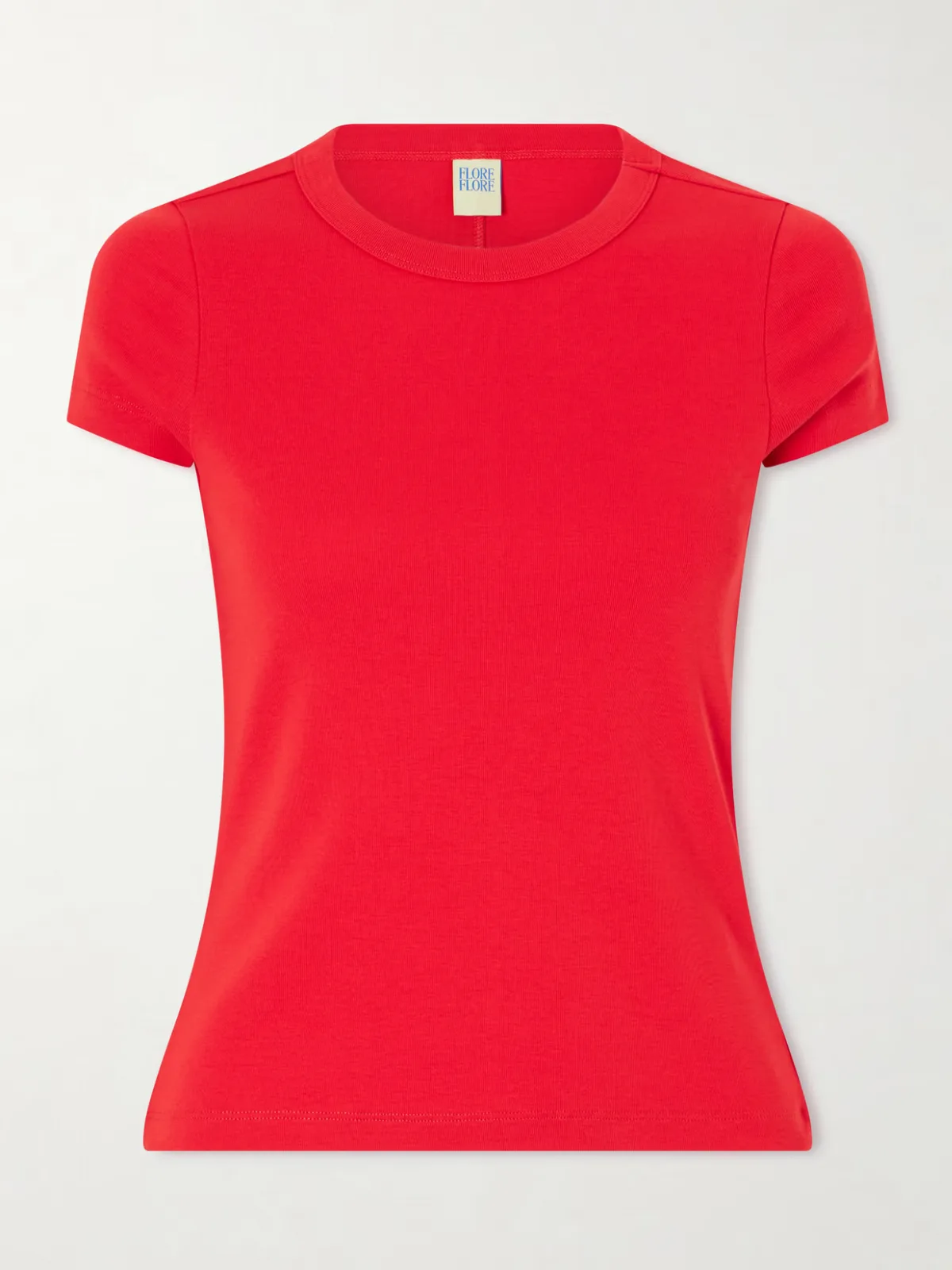 Car Baby Tee Ribbed Organic Cotton-Jersey T-Shirt