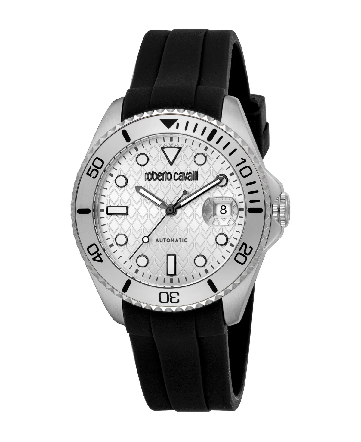 Quartz Silicone Strap Watch by Roberto Cavalli