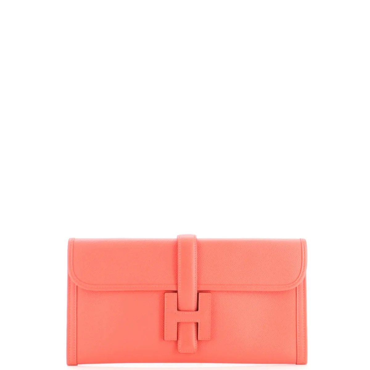 Pre-Owned Hermes 29 Jige Elan Clutch Epsom by Hermes
