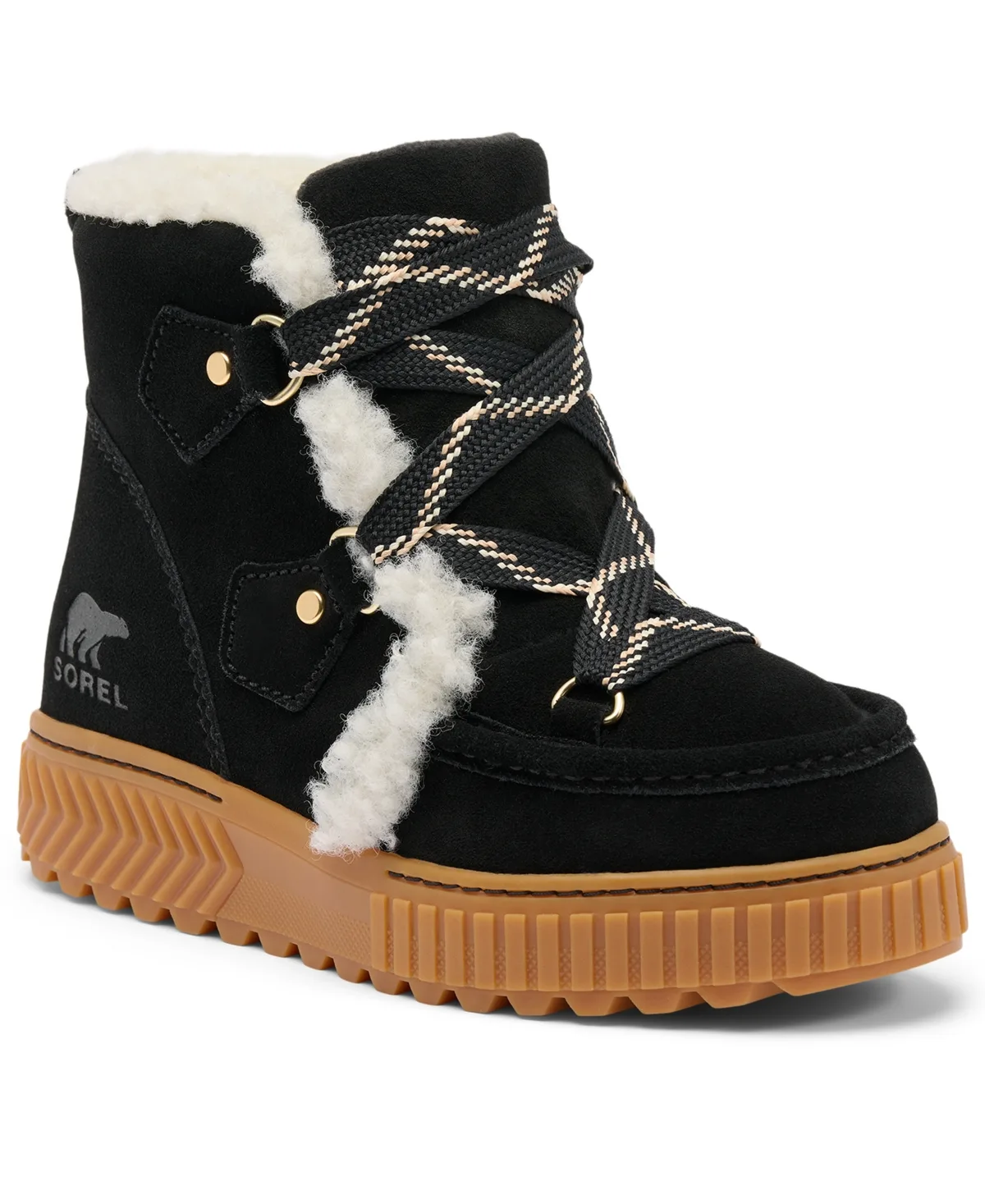 Ona Ave Alpine Plus Lace-Up Booties by SOREL