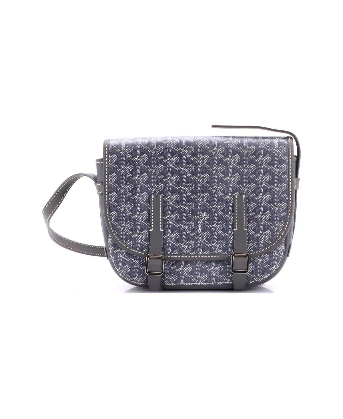 Pre-Owned Goyard Pm Belvedere Messenger Bag Coated Canvas by Pre Owned Goyard